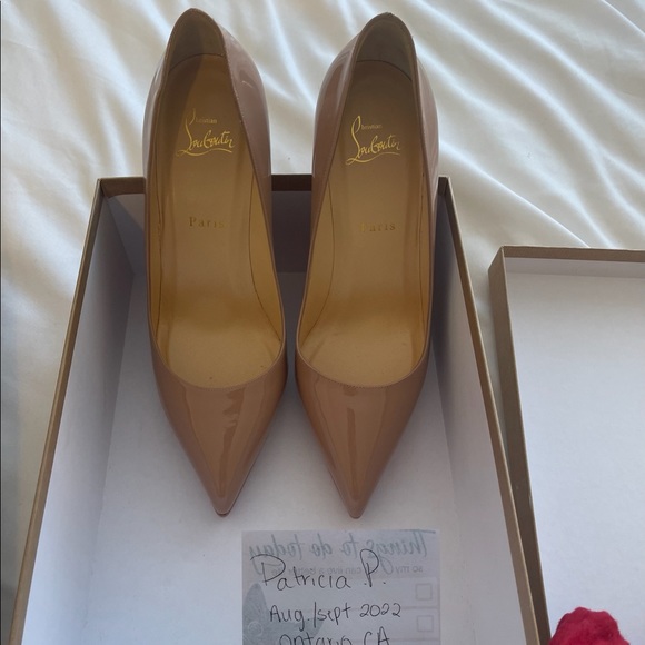 Christian Louboutin Pigalle Plato 100 - Picture 1 of 4